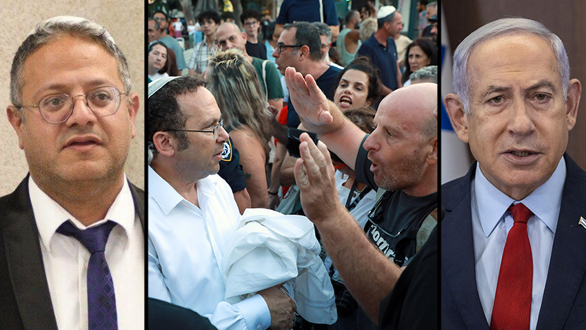 Itamar Ben-Gvir and Benjamin Netanyahu (Photo: Dana Kopel, Reuters, Dani Kotz) Itamar Ben-Gvir and Benjamin Netanyahu