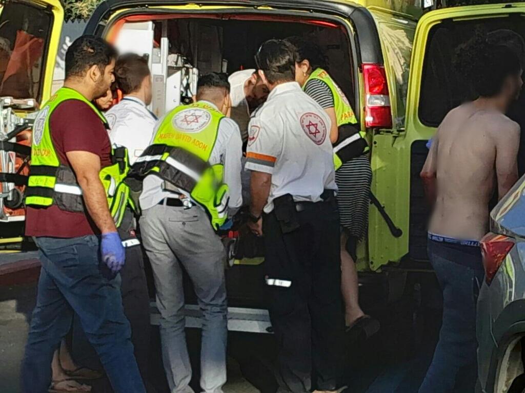 צילום: תיעוד מבצעי מד"א אירוע אלימות בירושלים