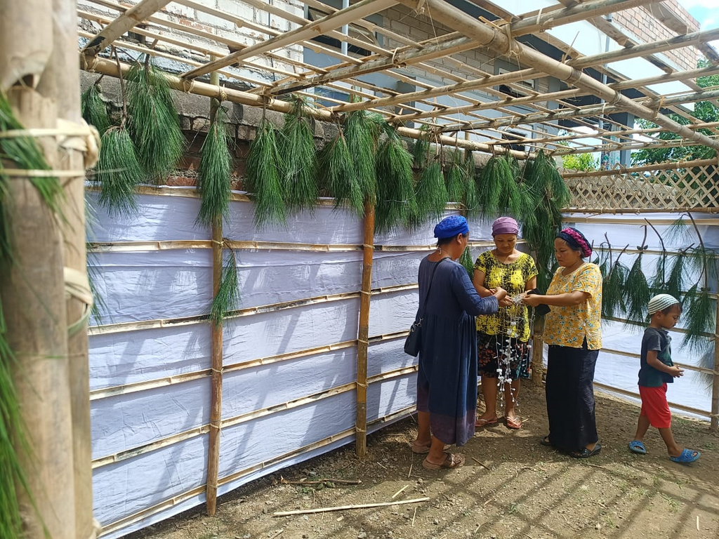The Bnei Menashe community of northeastern India gathered to celebrate Sukkot despite the ethnic unrest and widespread violence in the northeastern Indian state of Manipur, affecting hundreds of Bnei Menashe Jewish families (Courtesy of Shavei Israel) The Bnei Menashe community of northeastern India gathered to celebrate Sukkot despite the ethnic unrest and widespread violence in the northeastern Indian state of Manipur, affecting hundreds of Bnei Menashe Jewish families