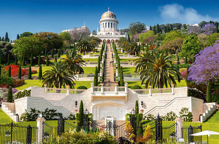 הגנים הבהאים בחיפה | צילום: Cezary Wojtkowski yk13615554