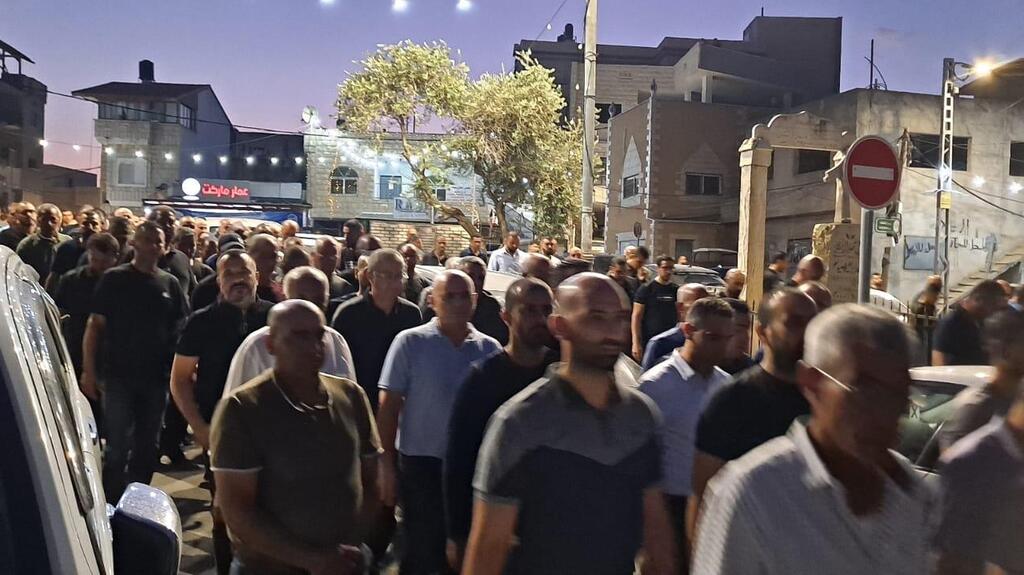 הלוויתה של יאסמין מחאמיד שנרצחה  בוואדי ערה