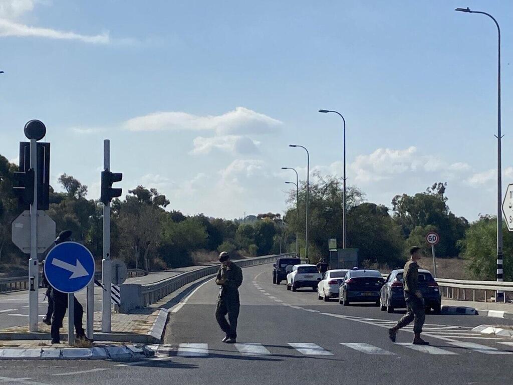 צומת כביש 3 על 232 לכיוון שדרות