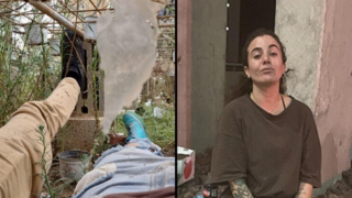 חצאים לאורה מלו חולצה מ עוטף עזה לאורה מלו ו ידיד מסתתרים ב חממה נטושה ב ניר עוז