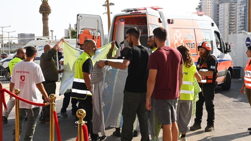 פינוי הפצועים מבארי לבית החולים סורוקה, באר שבע