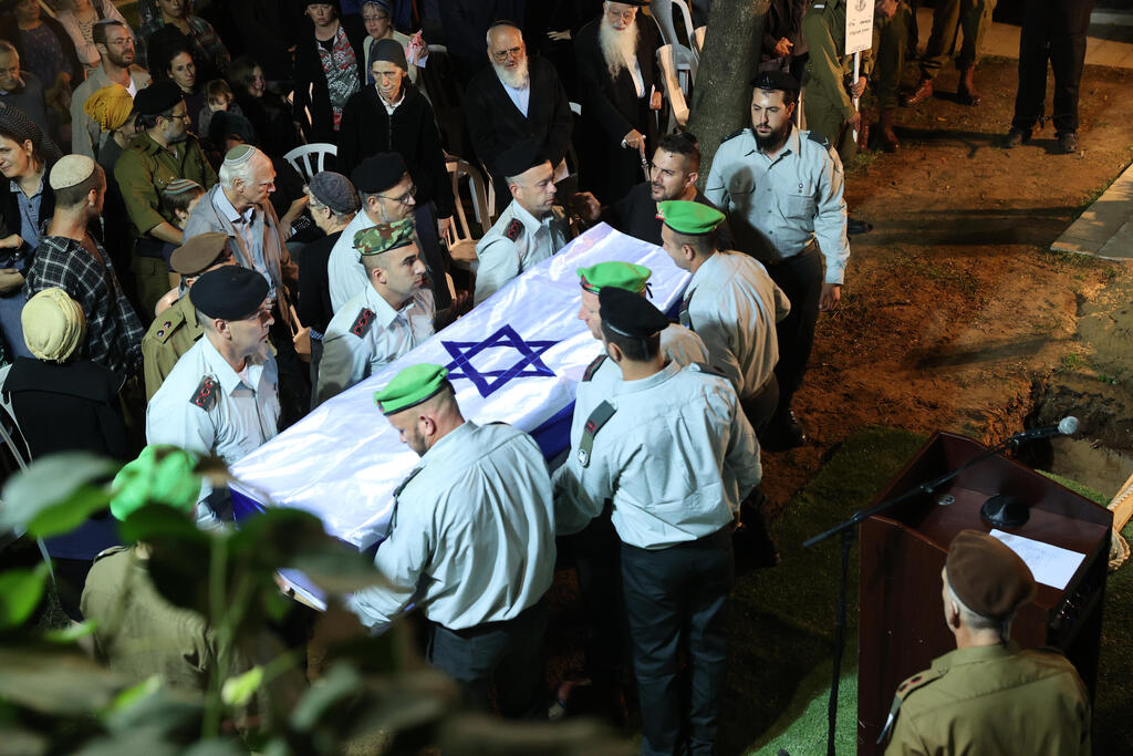 הלויויתו של מפקד חטיבת הנחל אל"ם יהונתן שטיינברג ז"ל