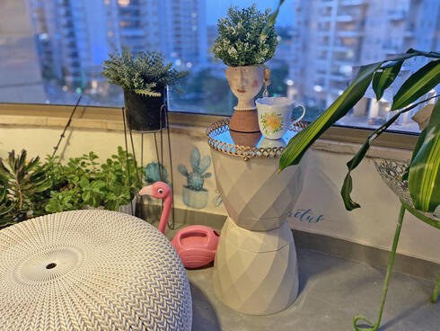 שולחן צד למרפסת, DIY שולחן צד למרפסת, DIY