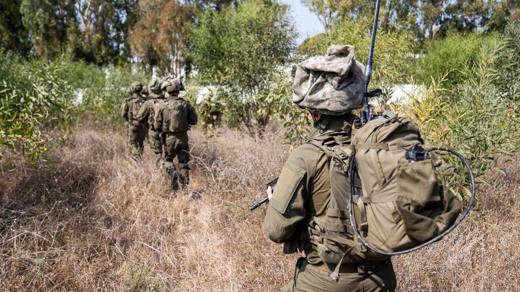 Troops search for terrorists around the Gaza border (Photo: IDF) תיעוד מפעילות חטיבת גולני בעוטף עזה