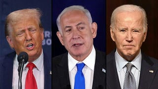 אנתוני בלינקן בנימין נתניהו דונלד טראמפ