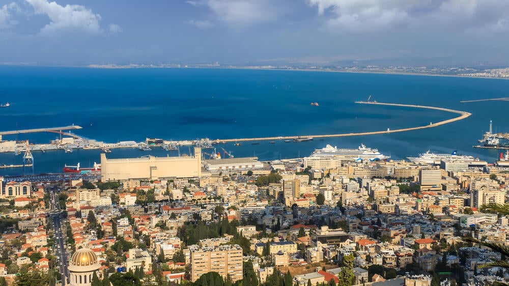 Haifa Bay (Photo: Shutterstock) נמל חיפה