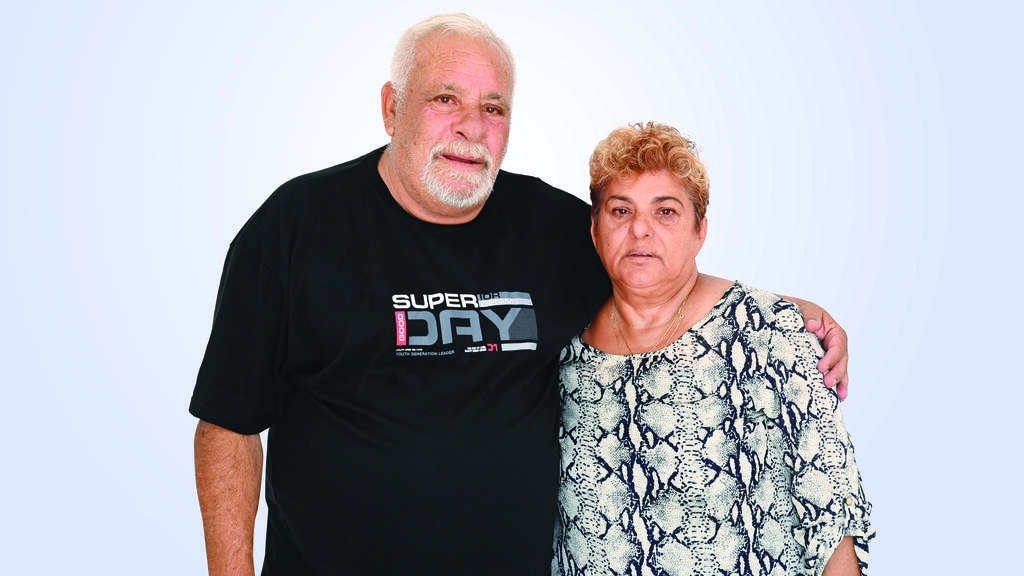 David and Rachel Edri (Photo: Herzl Yosef) רחל אדרי