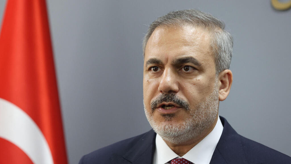 Hakan Fidan (Photo: ANWAR AMRO / AFP) הקאן פידאן שר החוץ של טורקיה