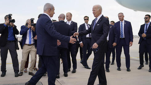 Biden in Israel: 'You are not alone'; After lull, rockets in south