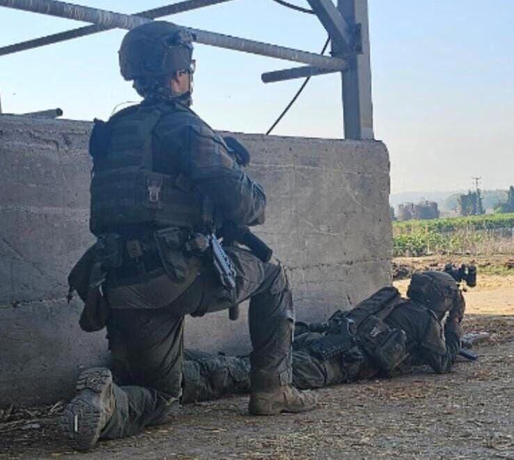 "לבד לא היינו עומדים". יד מרדכי ב-7 באוקטובר (צילום: יד מרדכי) קיבוץ יד מרדכי ביום תקיפת מחבלי חמאס 7.10.23
