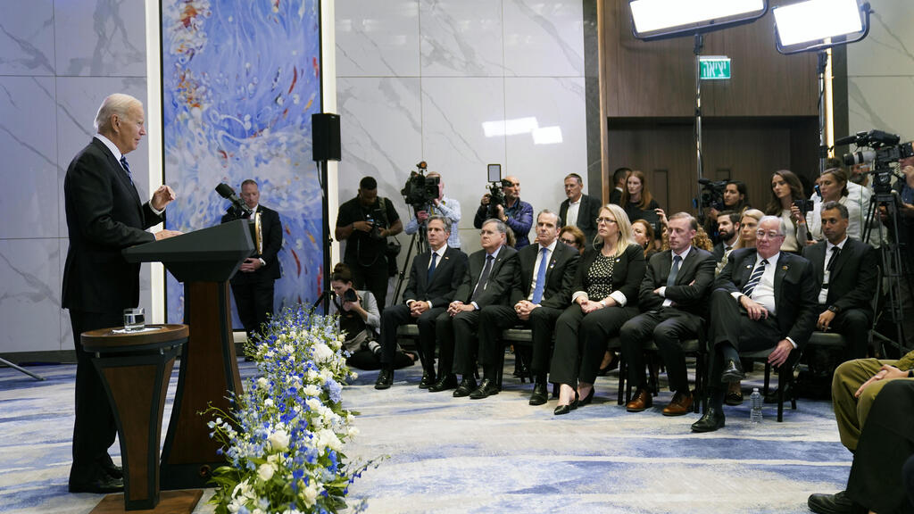 צילום:AP Photo/Evan Vucci ג'ו ביידן