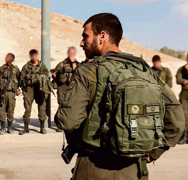 "כל כוח קיבל התקלה משמעותית במקביל". סרן יובל מ"פ המסייעת | צילום: דובר צה"ל yk13639313