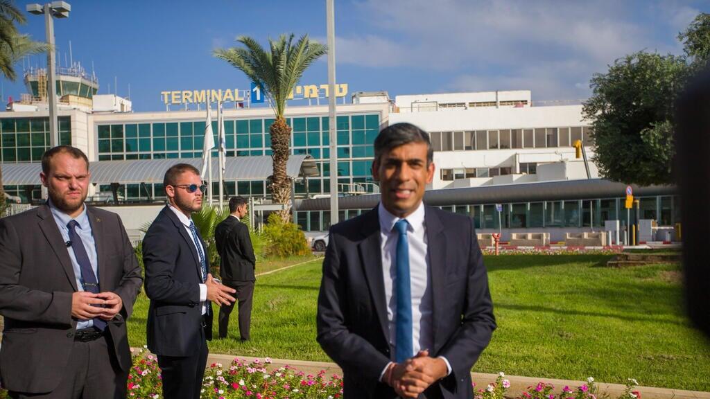 UK Prime Minister Rishi Sunak in Israel 