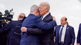 ג'ו ביידן ובנימין נתניהו