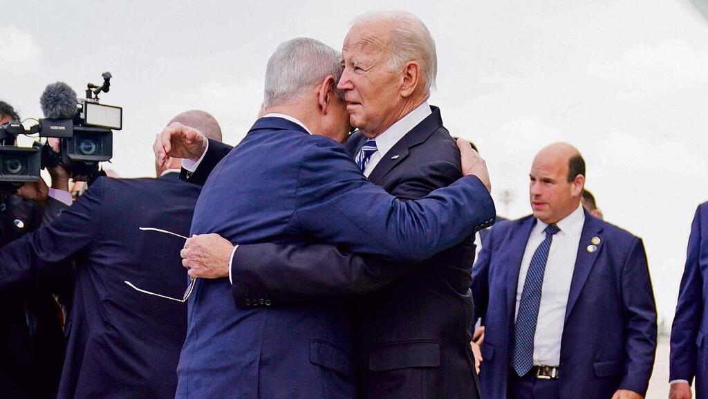 ג'ו ביידן ובנימין נתניהו