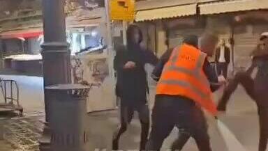 תקיפת עובד עיריית ירושלים על רקע לאומני
