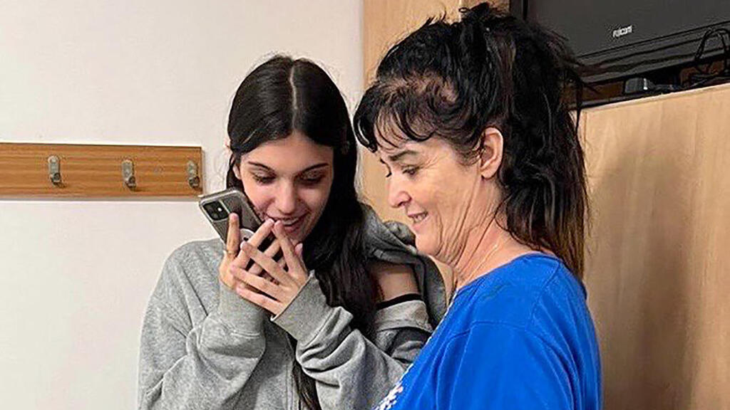 יהודית ונטלי רענן משתחררות משבי חמאס