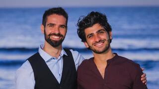 סרן (מיל׳) שגיא גולן ז"ל ובן זוגו עומר