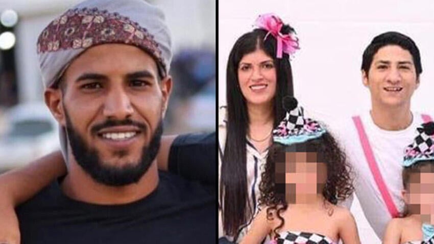 משמאל: עאמר אבו סבילה, שנרצח בעת שניסה להציל את משפחת סוויסה משמאל: עאמר אבו סבילה, שנרצח בעת שניסה להציל את משפחת סוויסה