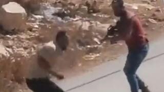 ירי מתנחל פלסטיני כפר א טוואני יהודה ושומרון ירי מתנחל פלסטיני כפר א טוואני יהודה ושומרון