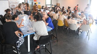 מרכז קהילתי בהרצליה שקלט אליו מפונים מעוטף עזה