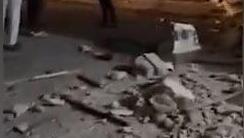 פיצוץ בעיירת הנופש המצרית טאבה שליד אילת, ככל הנראה מנפילת רקטה