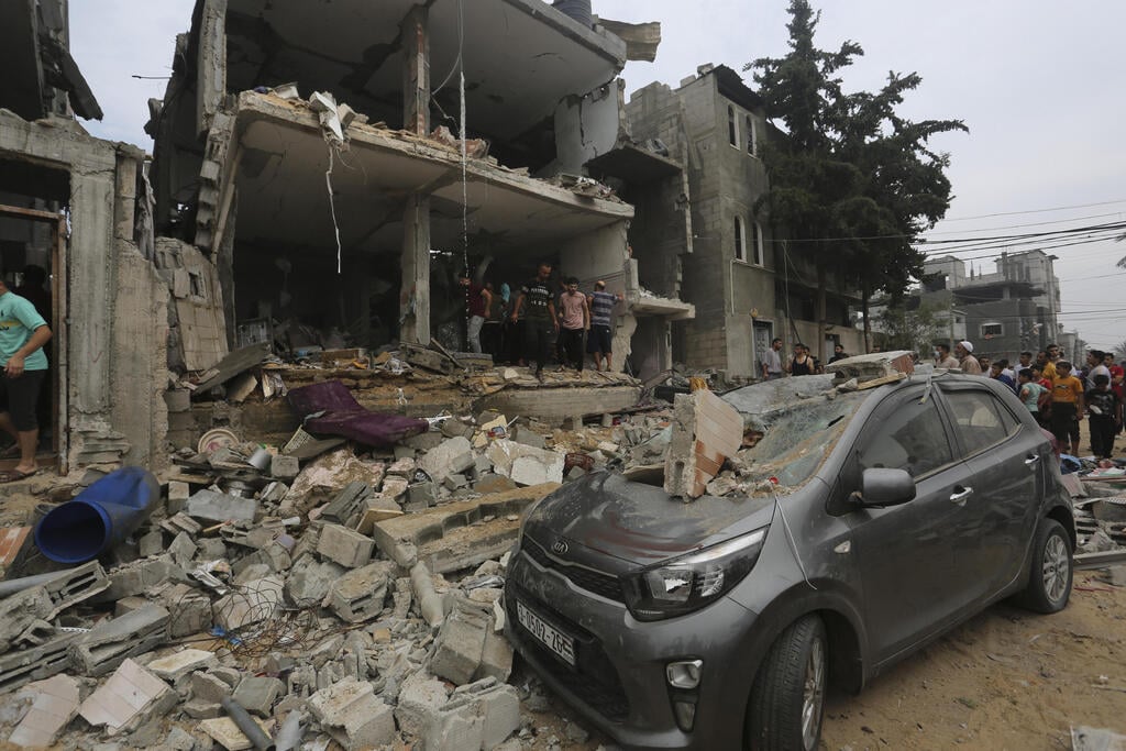 צילום: AP Photo/Hatem Ali רפיח