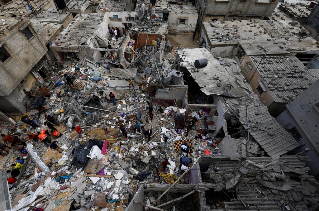 צילום: REUTERS/Mohammed Salem חאן יונס