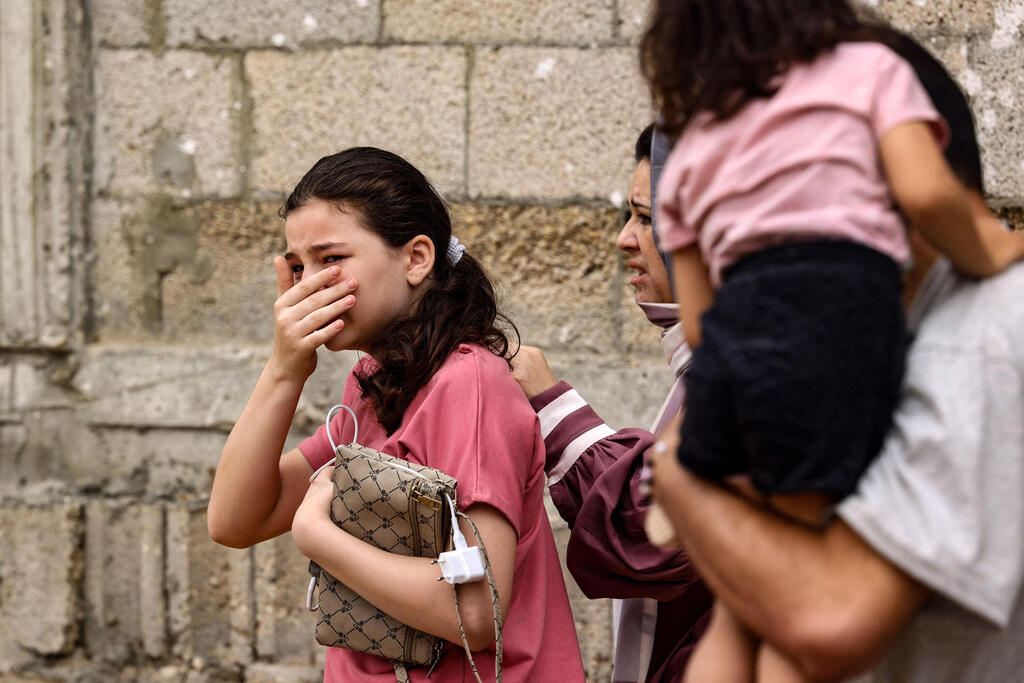 צילום: MOHAMMED ABED / AFP רפיח רצועת עזה