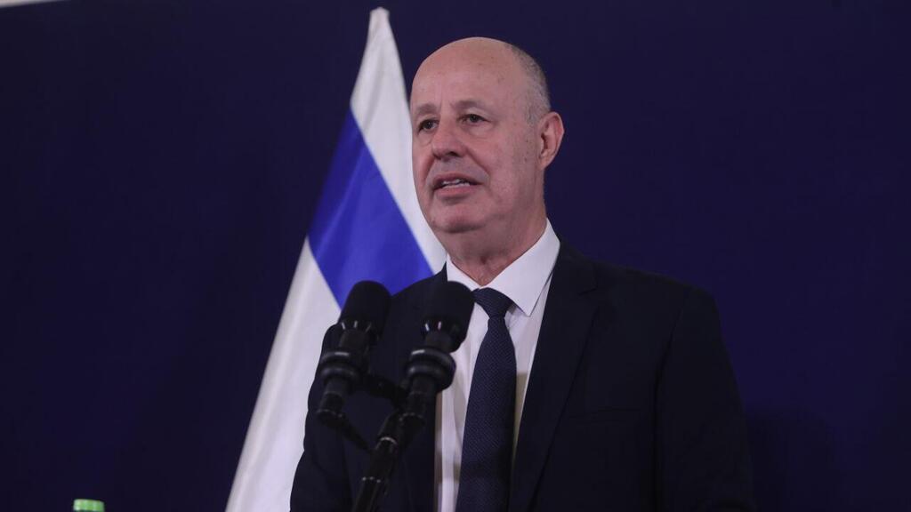 "אמירה מבישה". הנגבי (צילום: מוטי קמחי ) מסיבת עיתונאים של ראש המל" צחי הנגבי