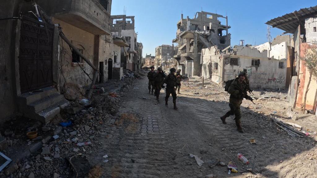 IDF forces inside the Gaza Strip (Photo: IDF Spokesperson's Unit) תיעוד מפעילות כוחות צה"ל בשטח הרצועה