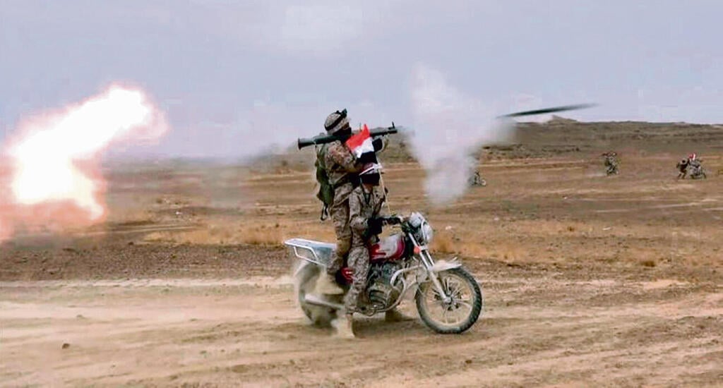 איש המורדים החות'ים בתימן (צילום: HOUTHIS MEDIA CENTER, אי־פי־אי) yk13657783