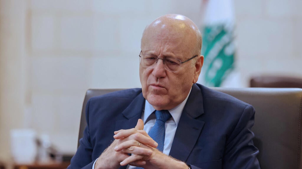 ראש ממשלת לבנון. "אסור לאבד עוד דור בגלל המלחמה" (צילום: JOSEPH EID / AFP) ראש ממשלת לבנון נג'יב מיקאתי