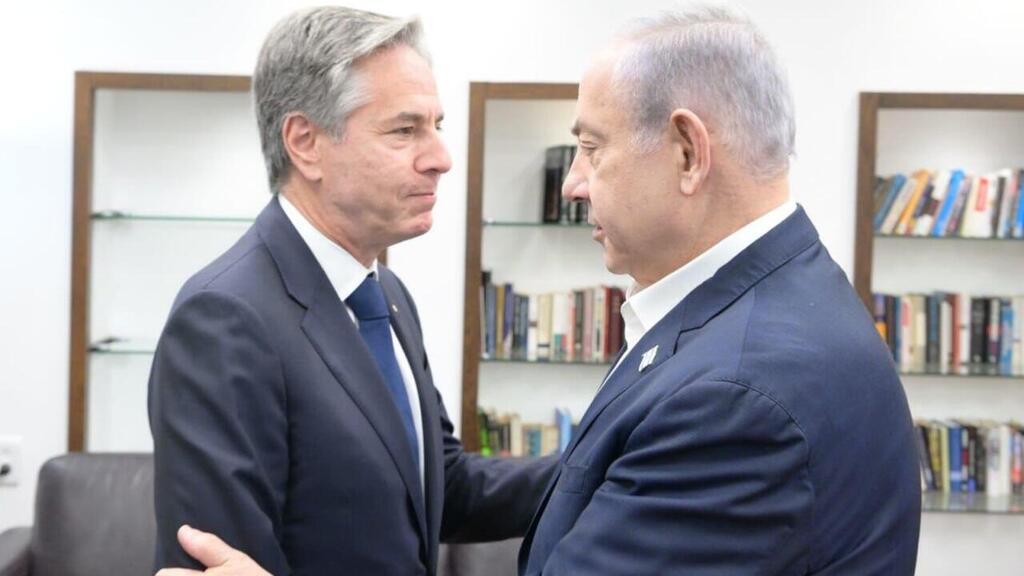Benjamin Netanyahu e Anthony Blinken