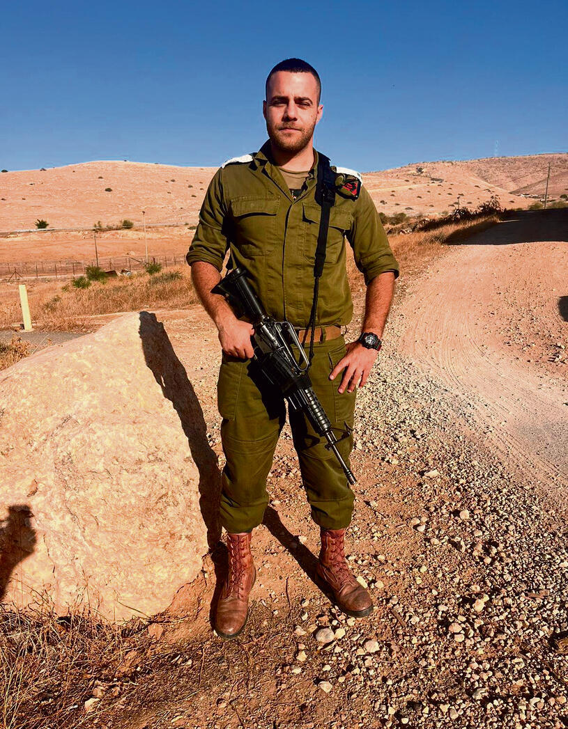 סגן סאדק סעיד. "הניהול של האירוע לא היה קל, אבל עמדנו בזה" yk13667525