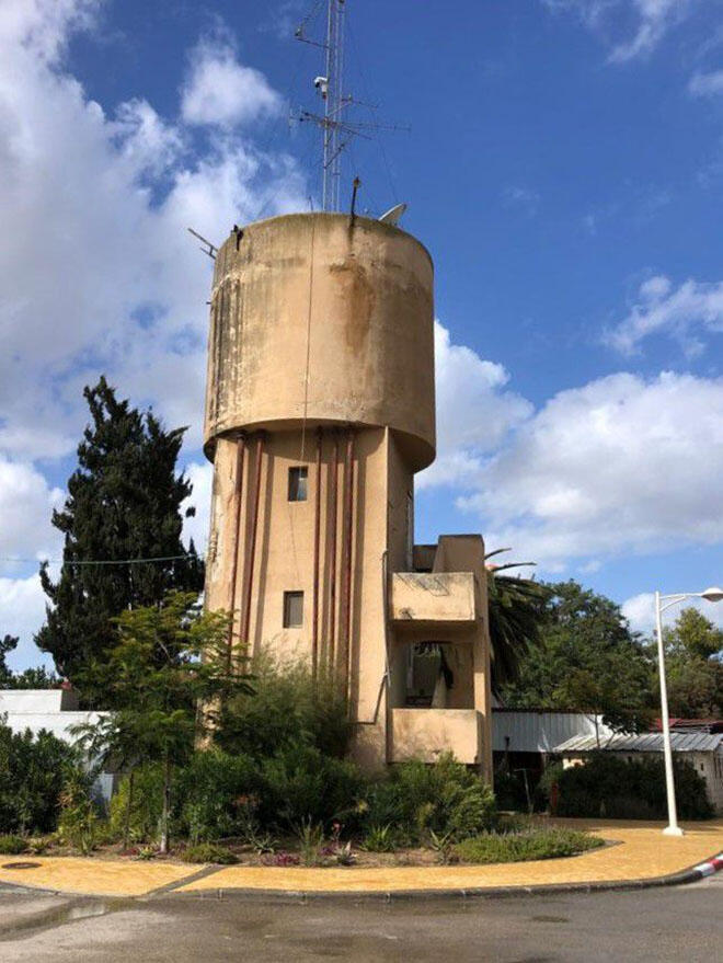 מגדל המים של ניר עם, 2023 (צילום: באדיבות ארכיון ניר עם) מגדל המים של ניר עם, 2023