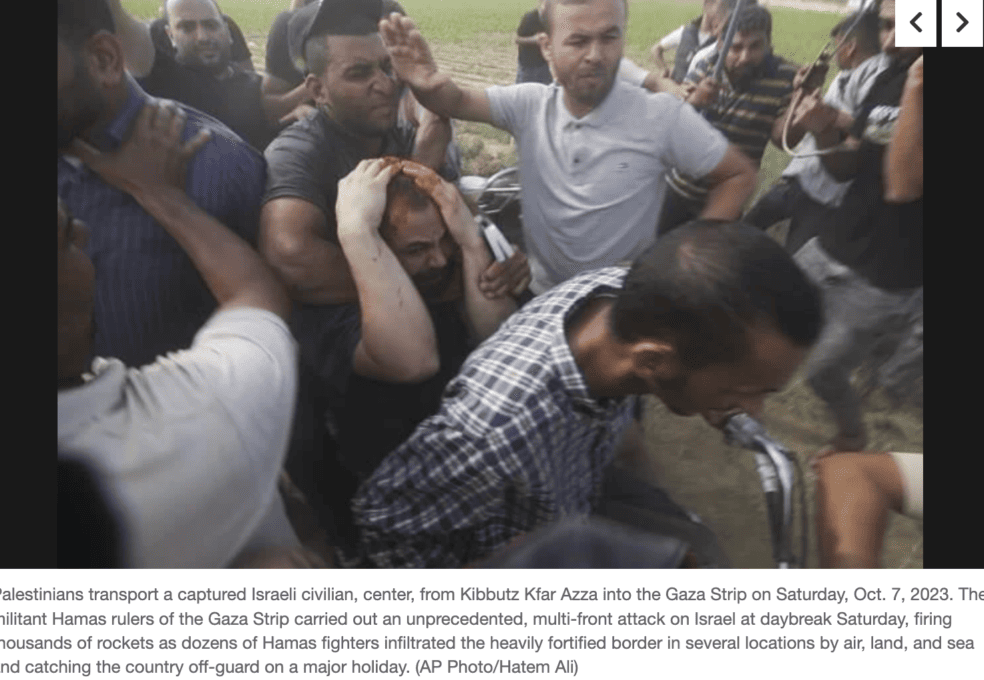 עיתונאים זרים צילמו את הטבח בעוטף עזה ב-7 באוקטובר