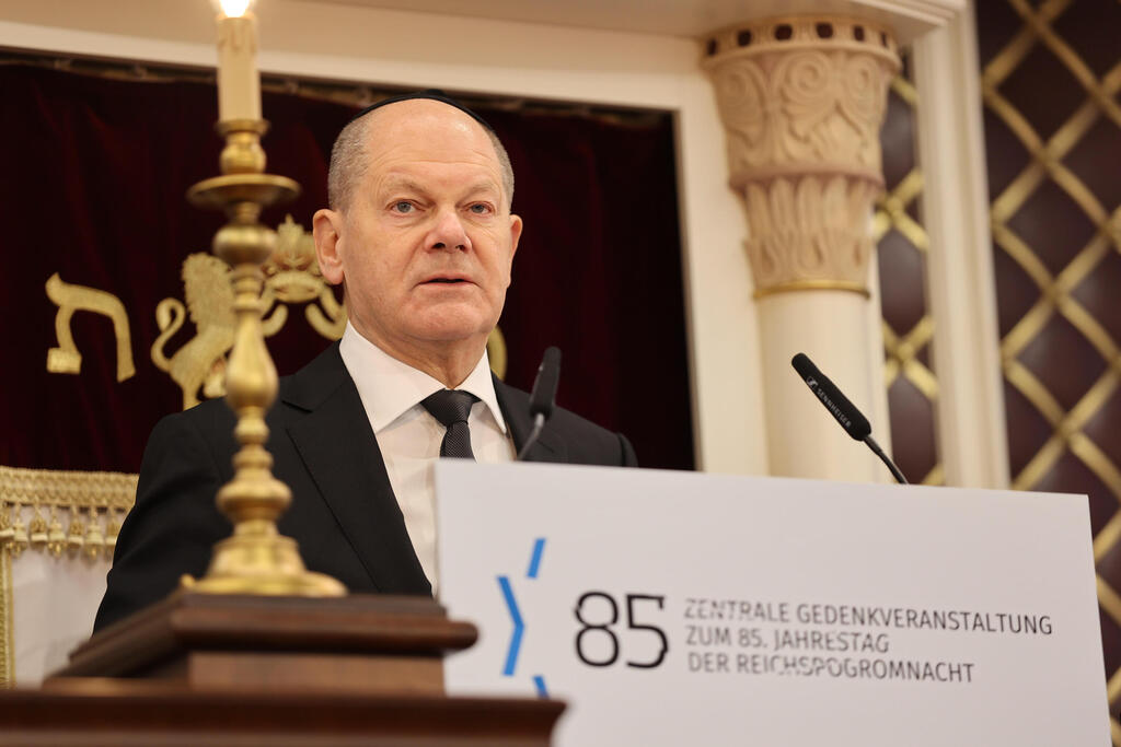 German Chancellor Olaf Scholz (Photo: Andreas Gora - Pool/Getty Images) אולף שולץ קנצלר גרמניה