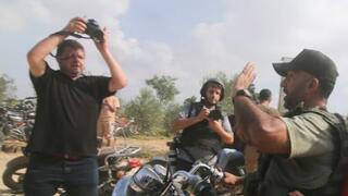 צלם צלמים מתעדים רגע חטיפה עזה ב- 7 באוקטובר על ידי חמאס