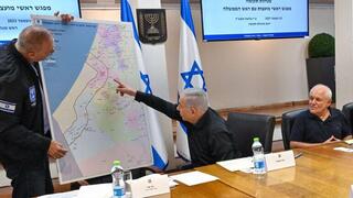 בנימין נתניהו ראש הממשלה פגישה עם ראשי רשויות העוטף