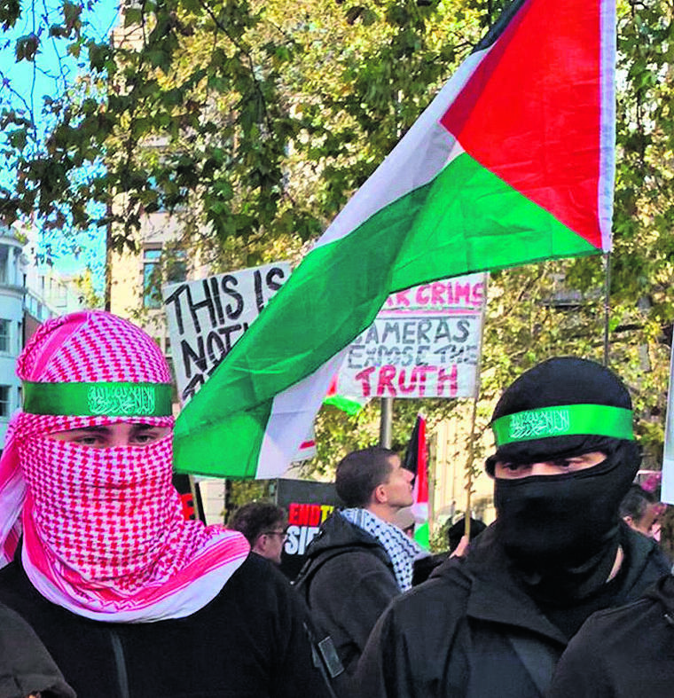 סרטי ראש של חמאס בלונדון