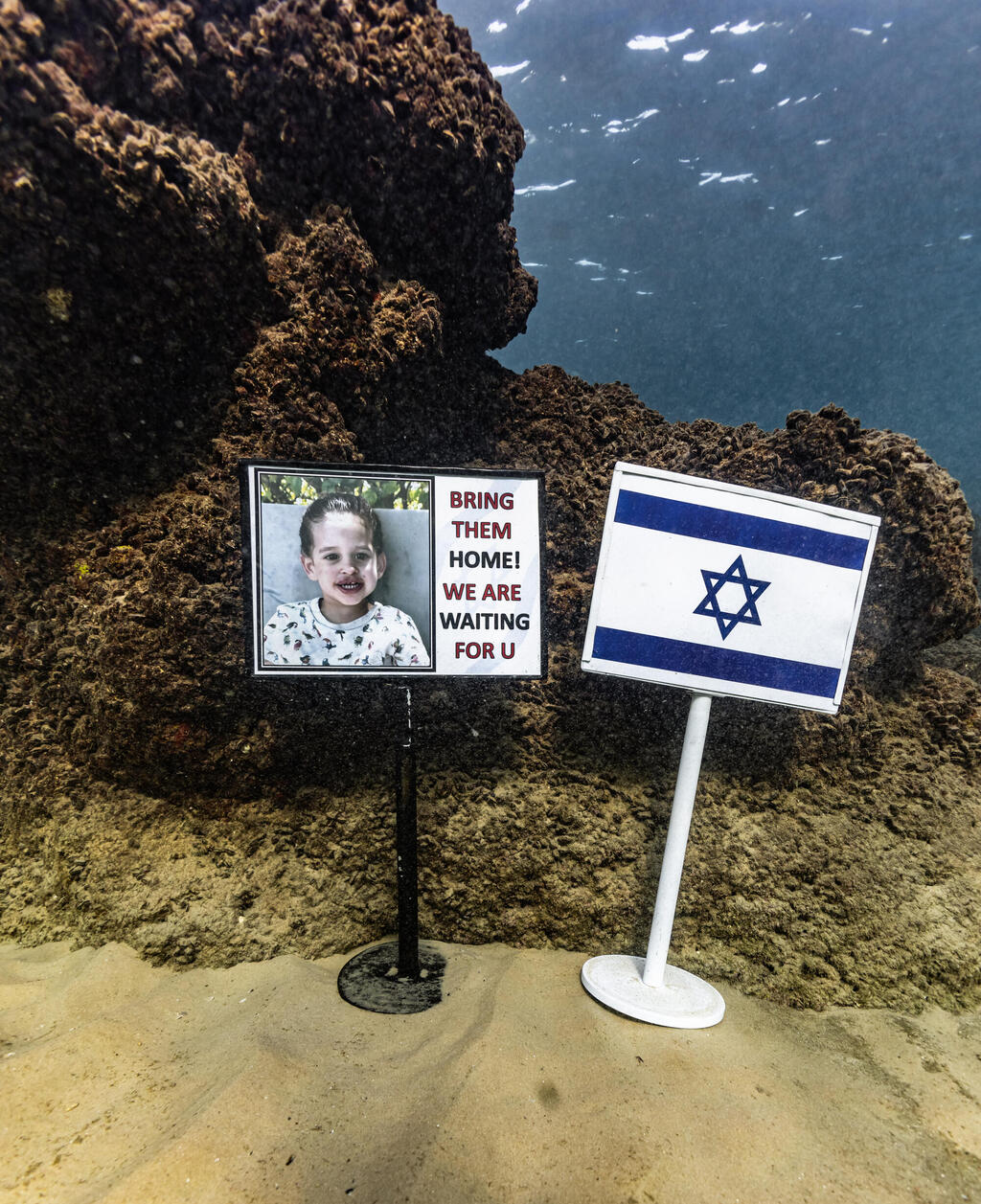 צילום: אריק זינגר כרמל אביו של רועי עידן ז"ל ביקש להדהד את סיפור החטופים וסיפורה האישי של נכדתו אביגיל שנחטפה על ידי החמאס