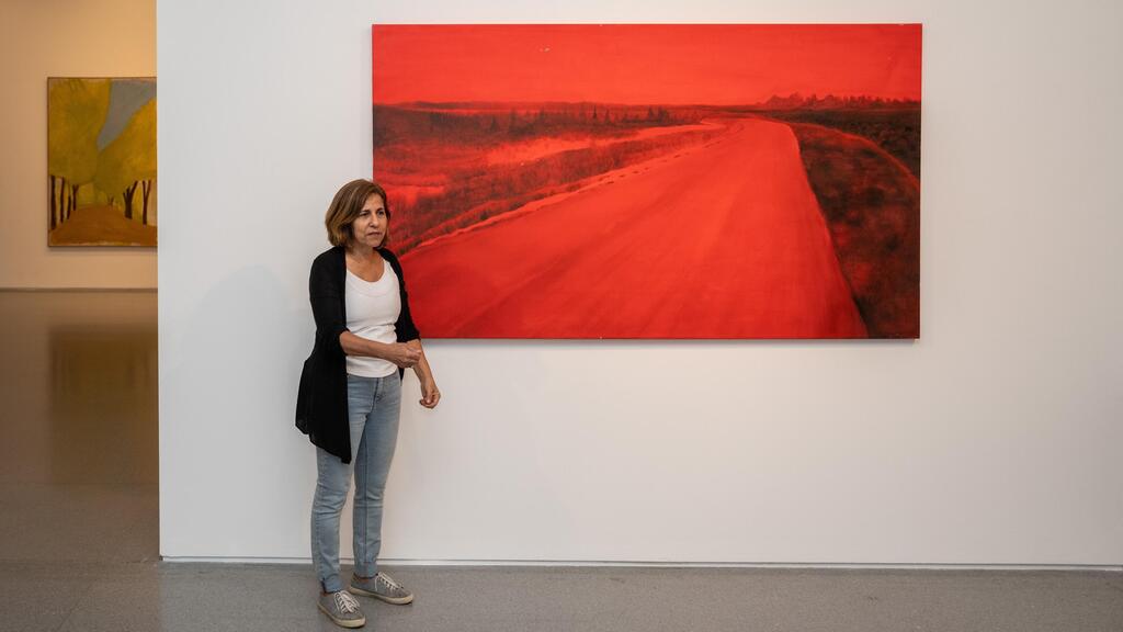 זיוה ילין והציור "כביש מתעקל"