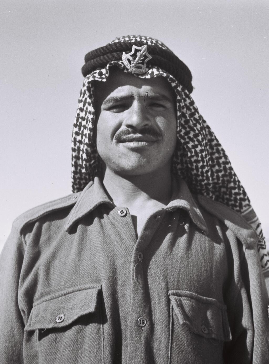 חייל בדואי בצה"ל, 1949