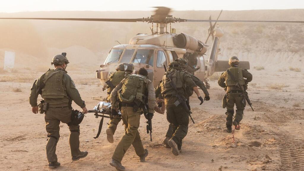 תיעוד מפינוי פצועים על ידי מסוקי החילוץ ויחידה 669 (צילום: דובר צה"ל) תיעוד מפינוי פצועים על ידי מסוקי החילוץ ויחידה 669