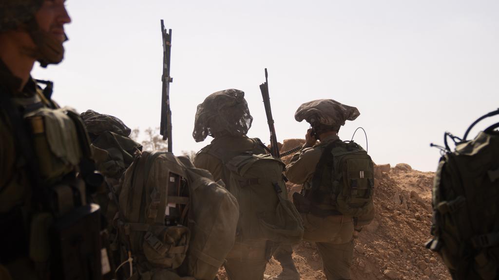 לוחמי חטיבת המילואים 14 השתלטו על מוצב פלסטין של ארגון הטרור חמאס