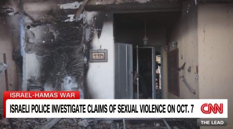 CNN investigative report on rape committed by Hamas 